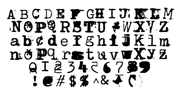Brenton Scrawl Type Example