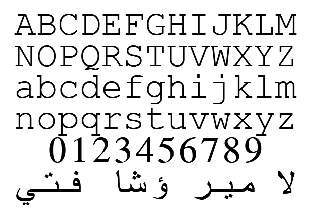 Simplified Arabic Fixed613 Simplified Arabic Fixed613