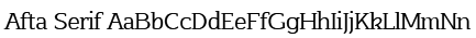 Afta Serif Font