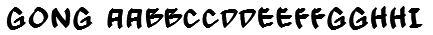 Gong Font