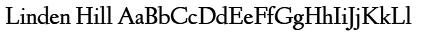 Linden Hill Font