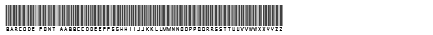 Barcode Font Font