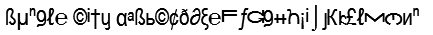 Bungle City Font
