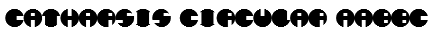 Catharsis Circular Font