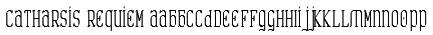 Catharsis Requiem Font