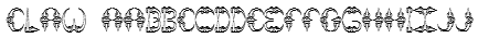 Claw Font