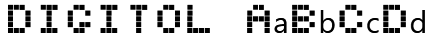 Digitol Font