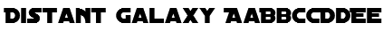 Distant Galaxy Font