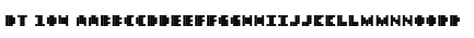 DT 104 Font