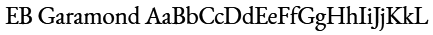 EB Garamond Font