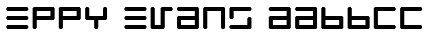 Eppy Evans Font