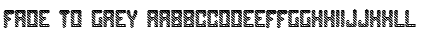 Fade To Grey Font