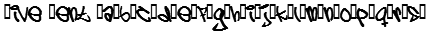 Five Cent Font