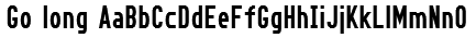 Go long Font