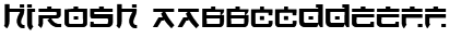 Hirosh Font