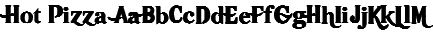 Hot Pizza Font