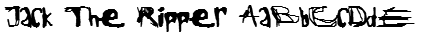 Jack The Ripper Font