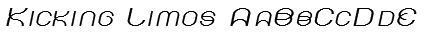 Kicking Limos Font