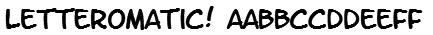 LetterOMatic! Font