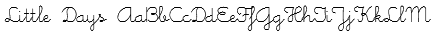 Little Days Font