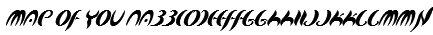 Map Of You Font