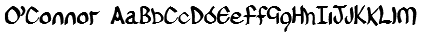 O'Connor Font