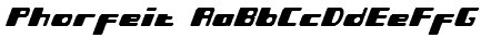 Phorfeit Font