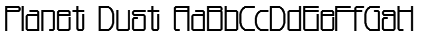Planet Dust Font