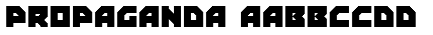 Propaganda Font