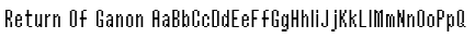 Return Of Ganon Font