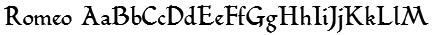 Romeo Font