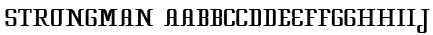 Strongman Font
