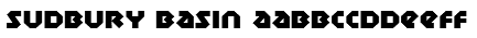 Sudbury Basin Font