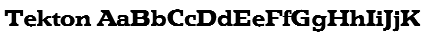 Tekton Font
