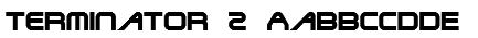 Terminator 2 Font