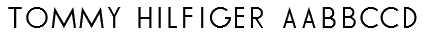 Tommy Hilfiger Font