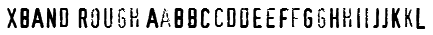 XBAND Rough Font