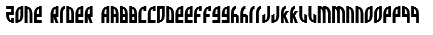 Zone Rider Font