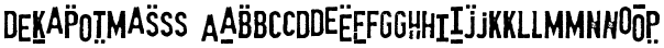 DekapotMasss Font