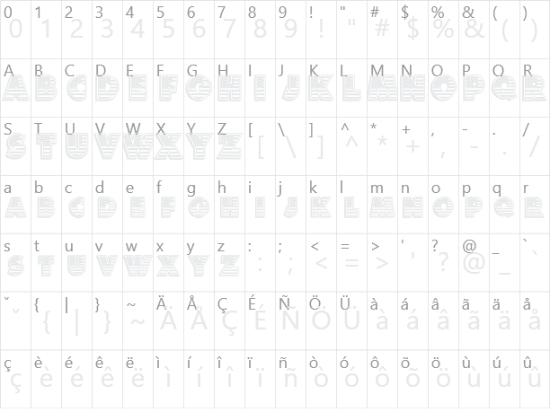 American Dream Character Map