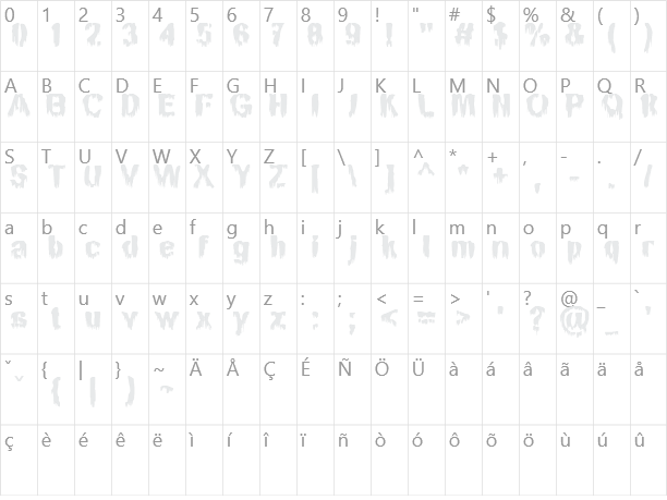 Manson Nights Character Map