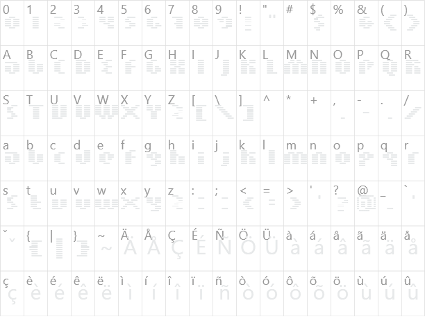 Moog Boy Character Map