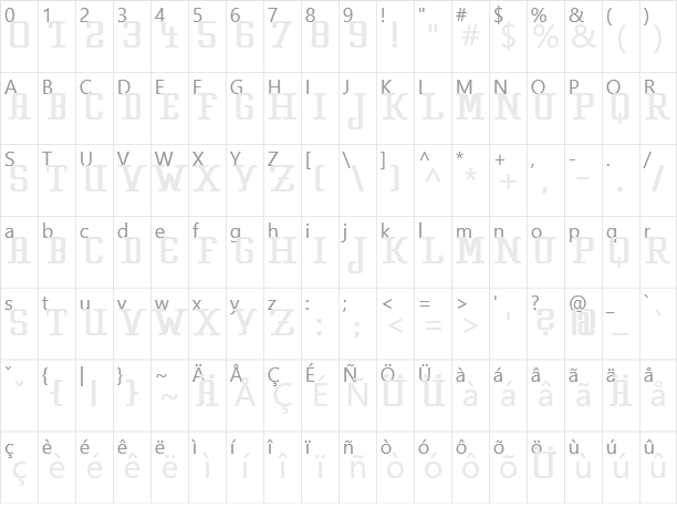 Strongman Character Map