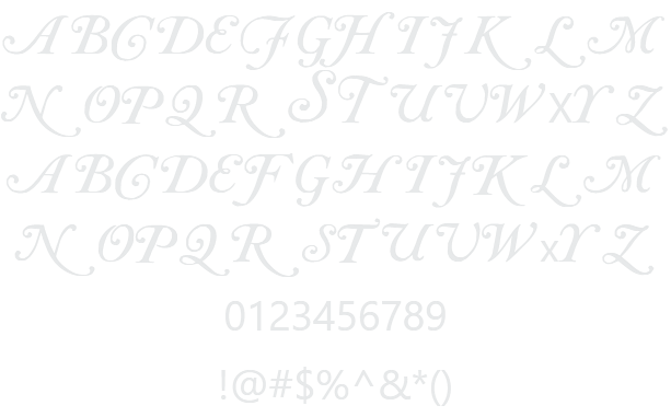 Caslon Initials Example