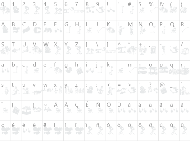 Cordel Movies Character Map