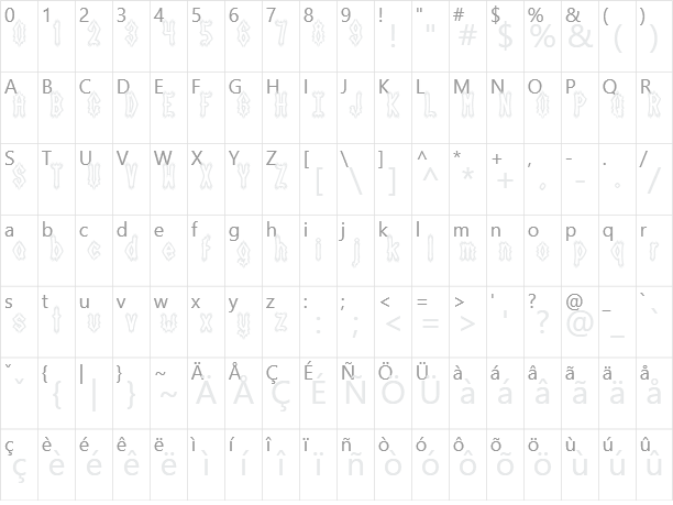 Darkside Character Map