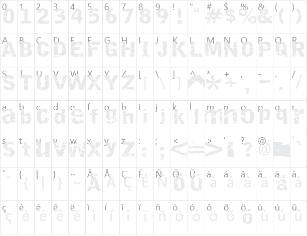 Destroy Character Map