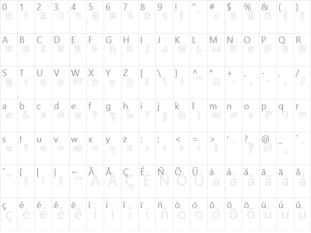 Earth People Character Map