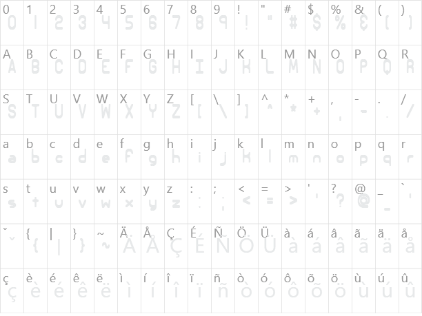 Elsewhere Character Map