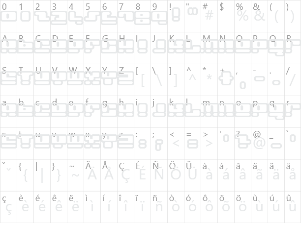 Face Plant Character Map